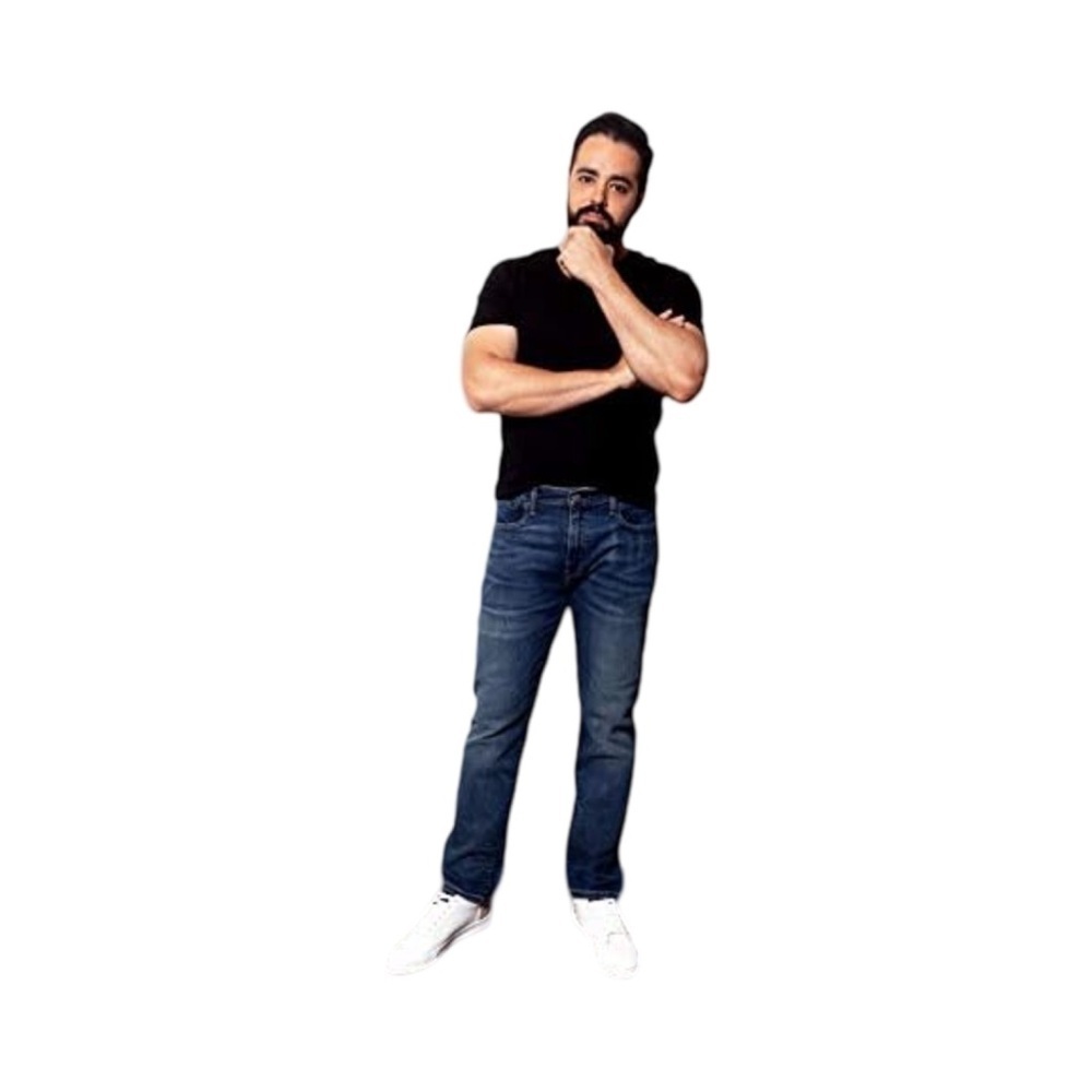 NWT Lucky Brand Men's 223 Straight Leg Jeans, Ortega (Ortega, 31Wx30L) - Picture 5 of 6